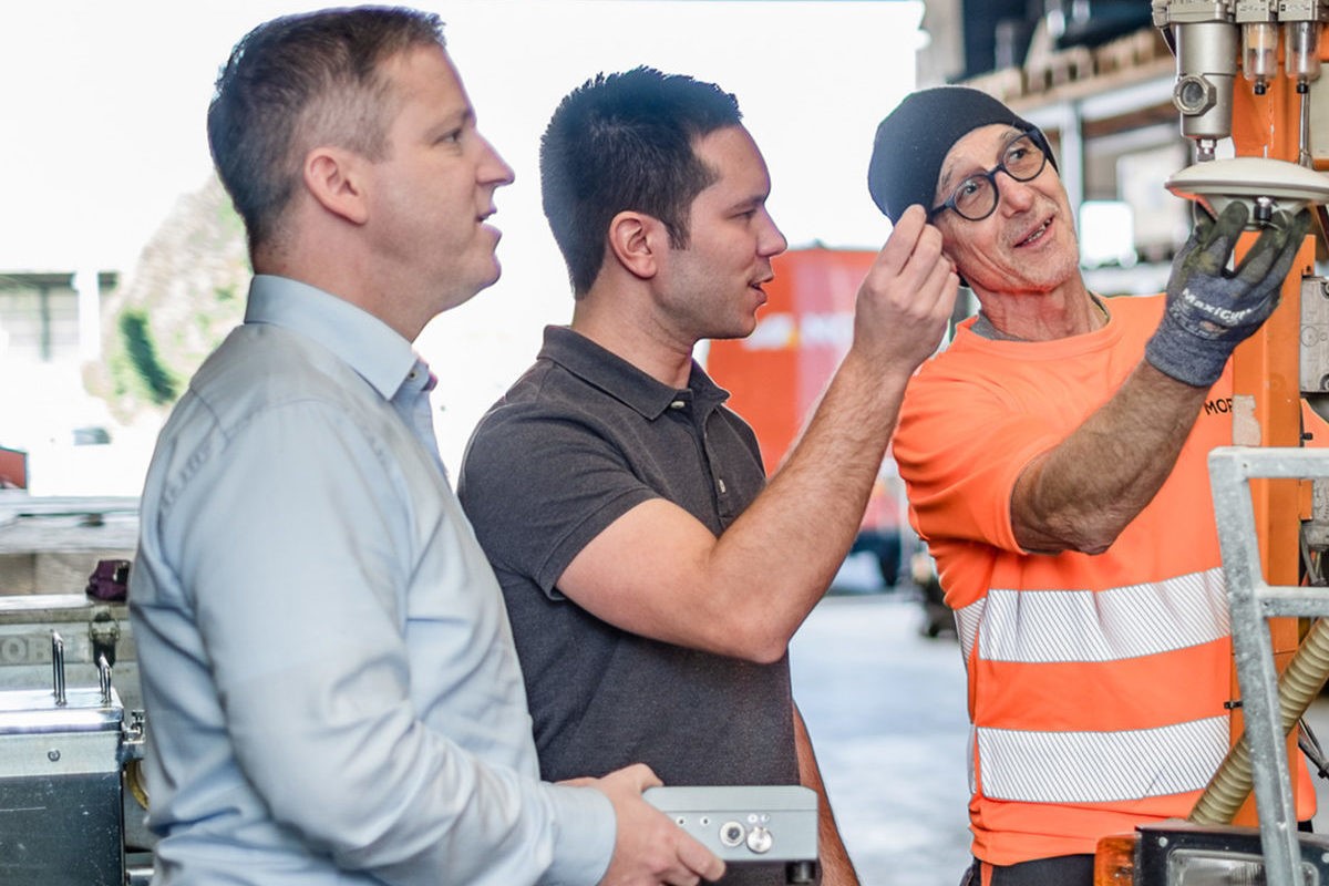 Führungskompetenz vor großem Publikum